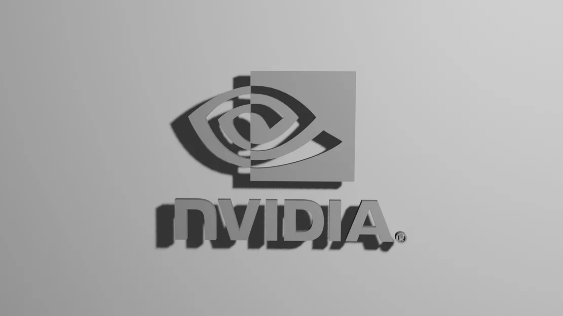 Mô hình logo Nvidia 3D trang trí góc máy tính ấn tượng - Image 1