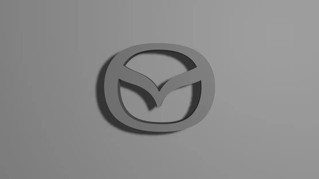 Mô hình logo Mazda in 3D cực chất - Phụ kiện trang trí cho người yêu xe - Image 1