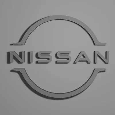 Mô hình logo Nissan in 3D tinh tế dành cho fan hâm mộ xe hơi