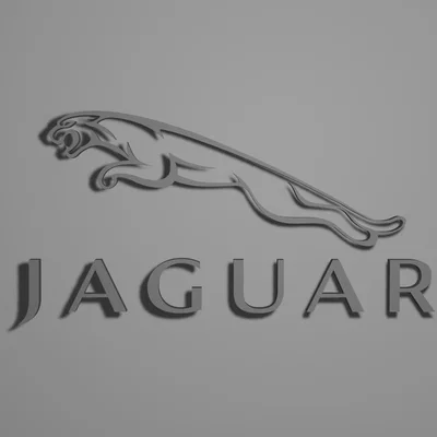 Mô hình logo Jaguar 3D đẹp mắt - Tự in ấn tại nhà