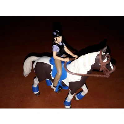Mẫu yên ngựa in 3D cho mô hình Schleich (Chất liệu TPU)