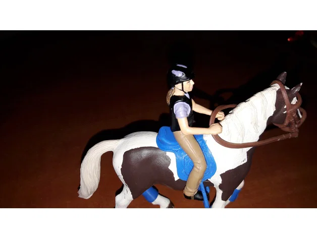 Mẫu yên ngựa in 3D cho mô hình Schleich (Chất liệu TPU) - Image 5