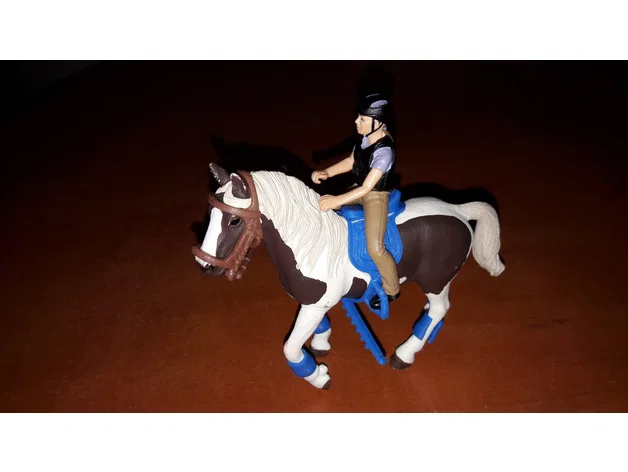 Mẫu yên ngựa in 3D cho mô hình Schleich (Chất liệu TPU) - Image 6