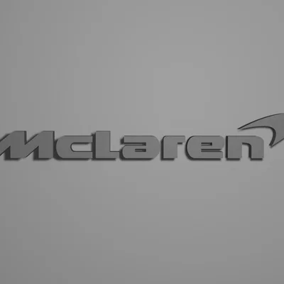 Mô hình logo McLaren 3D - Tặng cho tín đồ siêu xe