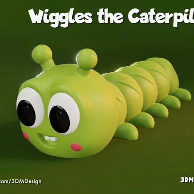 Wiggles the Articulated Caterpillar: Chú Sâu Khớp Nối Đáng Yêu
