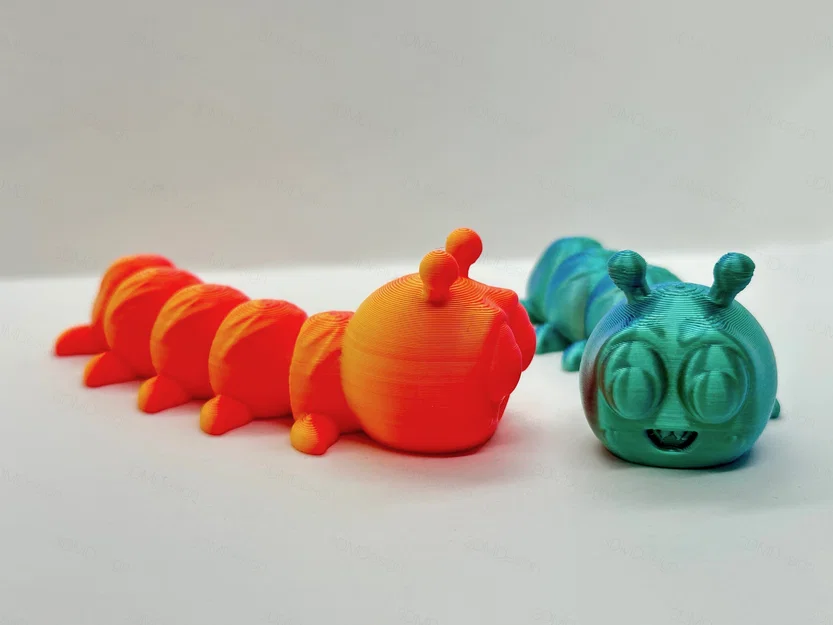 Wiggles the Articulated Caterpillar: Chú Sâu Khớp Nối Đáng Yêu - Image 4