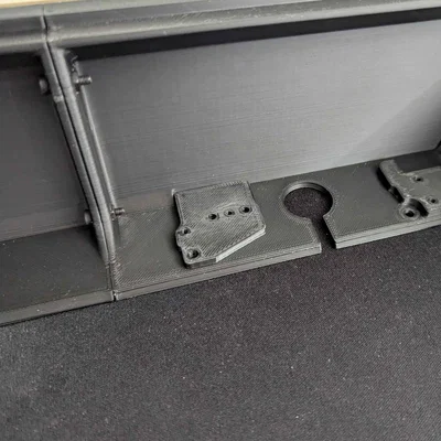 Ngàm gắn xích nhựa (Drag Chain) cho Flashforge Adventurer 5M (AD5M) Enclosure