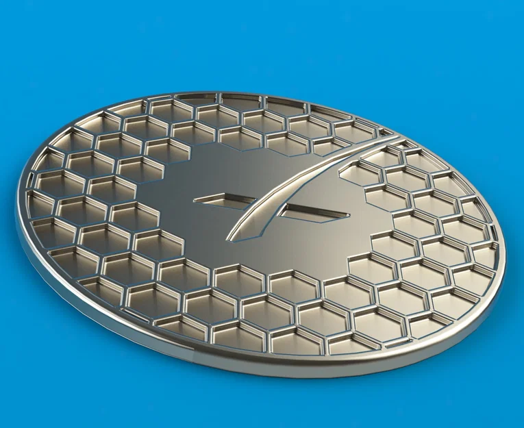 Đế lót ly SpaceX họa tiết tổ ong độc đáo cho fan công nghệ - Image 1