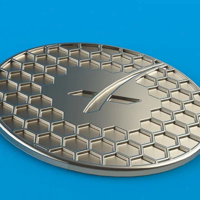 Đế lót ly SpaceX họa tiết tổ ong độc đáo cho fan công nghệ