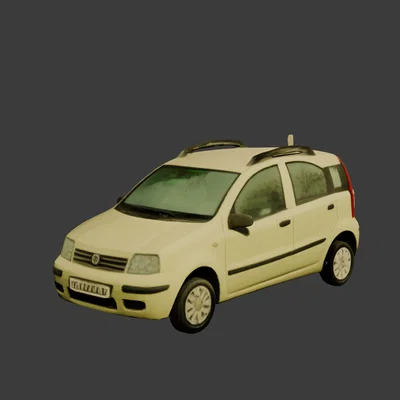 Mô hình xe Fiat Panda 169 Solid