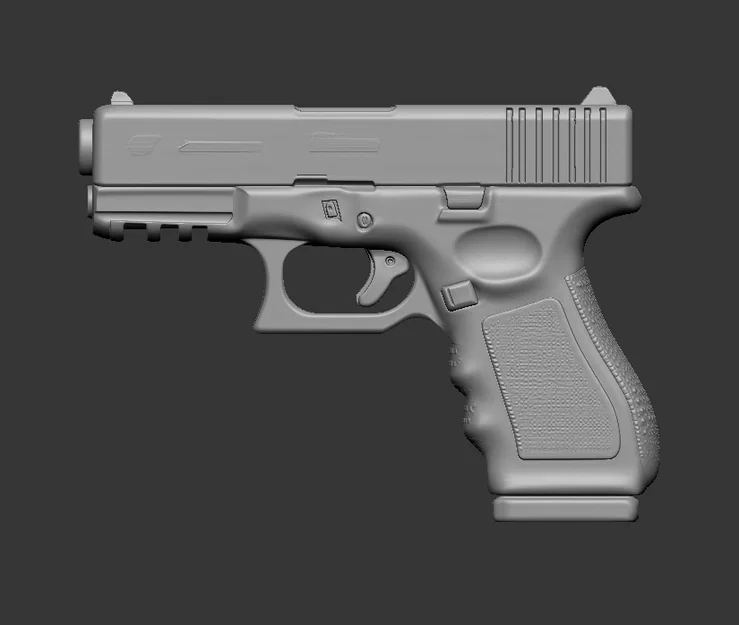 Mô hình súng ngắn lấy cảm hứng từ Glock 19 - Image 2