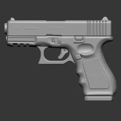 Mô hình súng ngắn lấy cảm hứng từ Glock 19