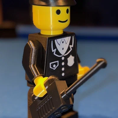 Mô hình Policeman Brick MegaFigure (Tỉ lệ 5:1)