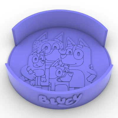 Kệ Đựng Miếng Lót Ly Bluey