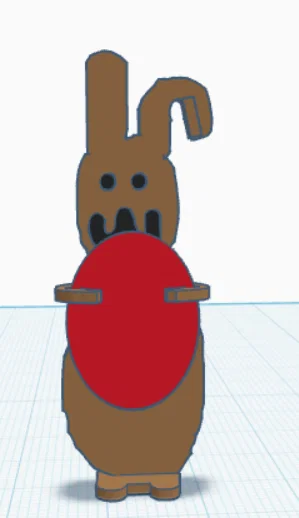 Mô hình thỏ Phục sinh (Easter Rabbit) in 3D trang trí siêu dễ thương - Image 1