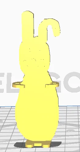 Mô hình thỏ Phục sinh (Easter Rabbit) in 3D trang trí siêu dễ thương - Image 2