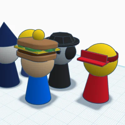 Bộ mô hình nhân vật Forsaken độc đáo cho tín đồ in 3D