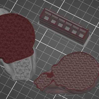 Mô hình ốc sên 3D đa vật liệu độc đáo - Remix Multi-material