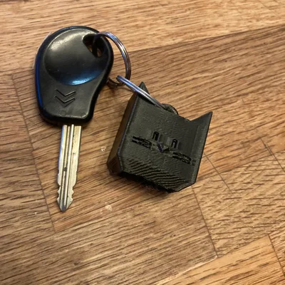 Móc khóa Cali Cat (chỉ có phần đầu)