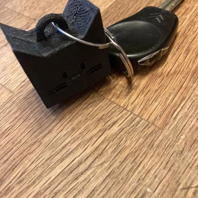 Móc khóa Cali Cat (chỉ có phần đầu)