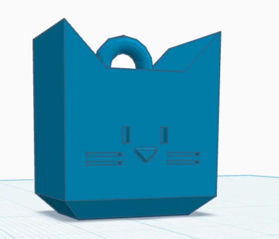 Móc khóa Cali Cat (chỉ có phần đầu) - Image 4