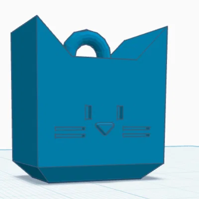 Móc khóa Cali Cat (chỉ có phần đầu)