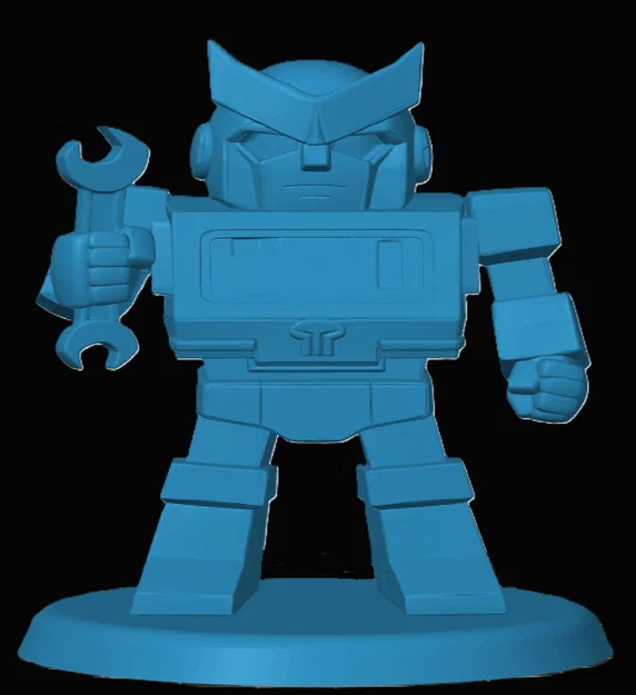 Mô hình 3D Ratchet Transformers phong cách Chibi độc đáo - Image 1