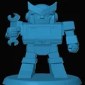 Mô hình 3D Ratchet Transformers phong cách Chibi độc đáo - Thumbnail 1