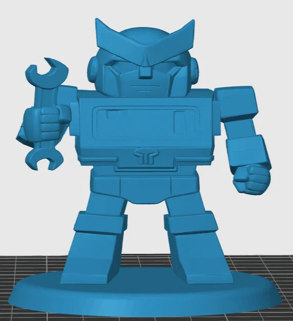 Mô hình 3D Ratchet Transformers phong cách Chibi độc đáo - Image 3