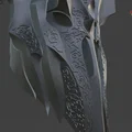 Mô hình mũ giáp Sauron in 3D dành cho fan Lord of the Rings - Thumbnail 4