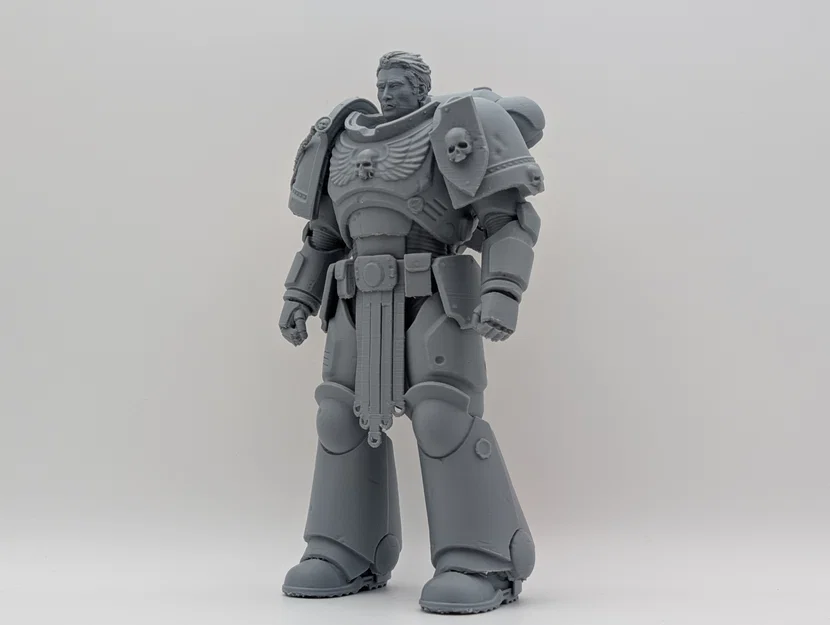Mô hình 3D chiến binh Gadriel (Warhammer 40k) cực chất - Image 1