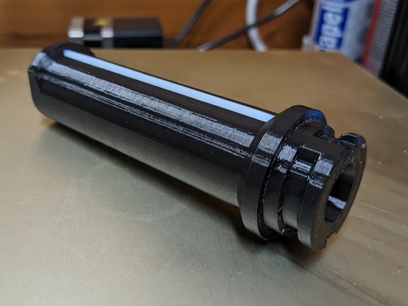 Ender 3: Giá đỡ cuộn chỉ gọn nhẹ, có khe chèn ống Teflon và trục kéo dài - Image 3