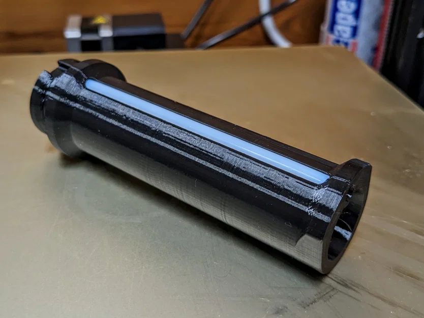 Ender 3: Giá đỡ cuộn chỉ gọn nhẹ, có khe chèn ống Teflon và trục kéo dài - Image 4