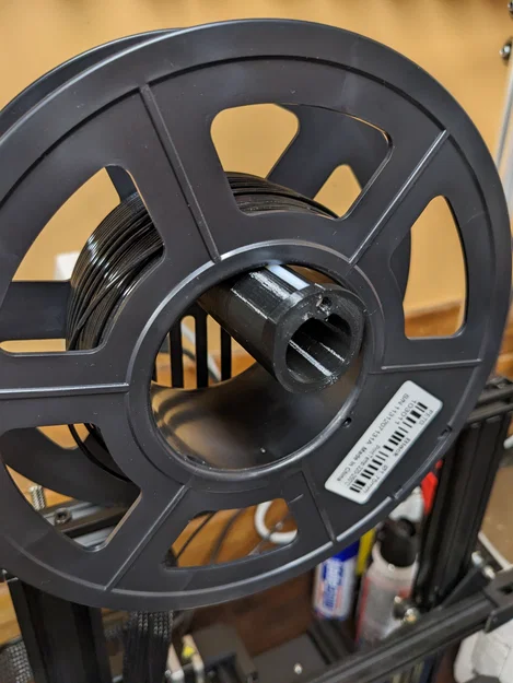 Ender 3: Giá đỡ cuộn chỉ gọn nhẹ, có khe chèn ống Teflon và trục kéo dài - Image 5