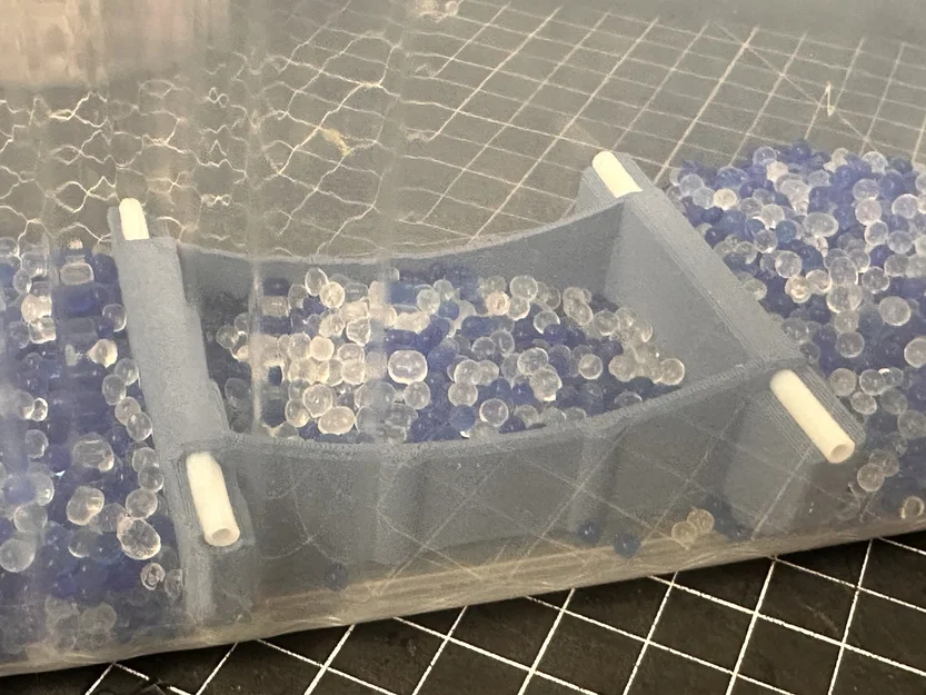 Giá đỡ cuộn nhựa PTFE cho hộp chống ẩm (Drybox) - Image 3