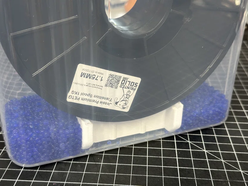 Giá đỡ cuộn nhựa PTFE cho hộp chống ẩm (Drybox) - Image 4