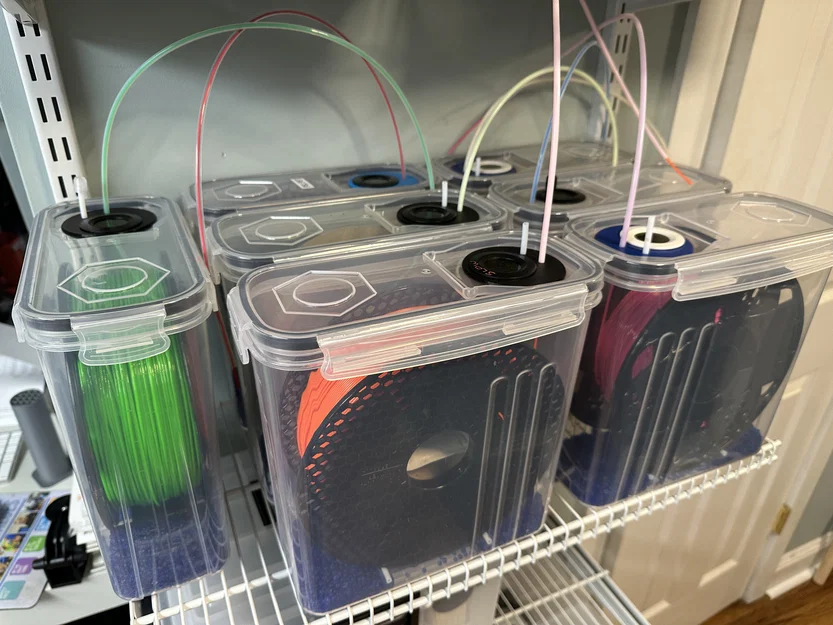 Giá đỡ cuộn nhựa PTFE cho hộp chống ẩm (Drybox) - Image 7