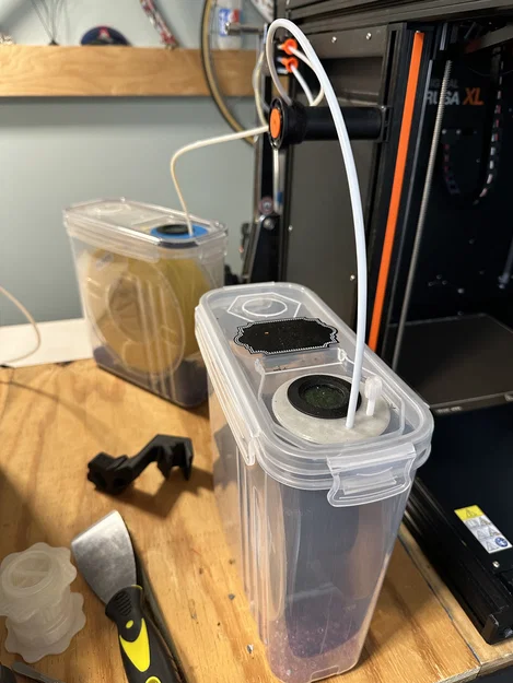 Giá đỡ cuộn nhựa PTFE cho hộp chống ẩm (Drybox) - Image 8