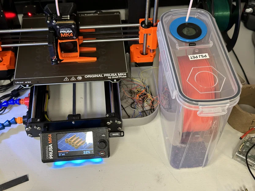 Giá đỡ cuộn nhựa PTFE cho hộp chống ẩm (Drybox) - Image 9