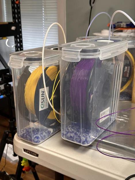 Giá đỡ cuộn nhựa PTFE cho hộp chống ẩm (Drybox) - Image 12