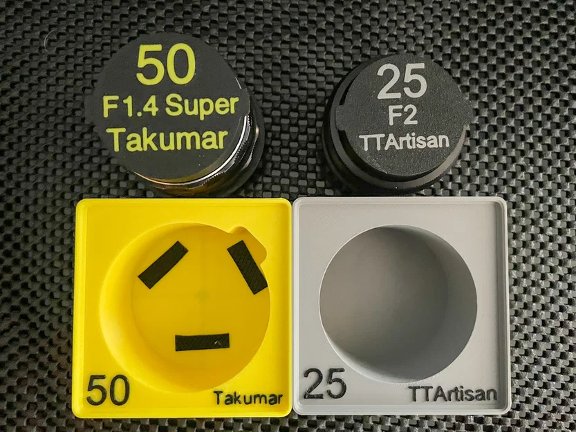 Khay Đựng Ống Kính Vintage Gridfinity - Image 3