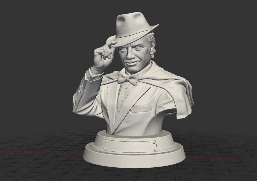 Mô hình 3D tượng bán thân nghệ sĩ Ayhan Işık sang trọng - Image 2