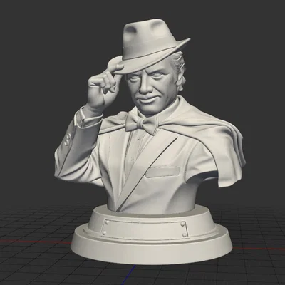 Mô hình 3D tượng bán thân nghệ sĩ Ayhan Işık sang trọng