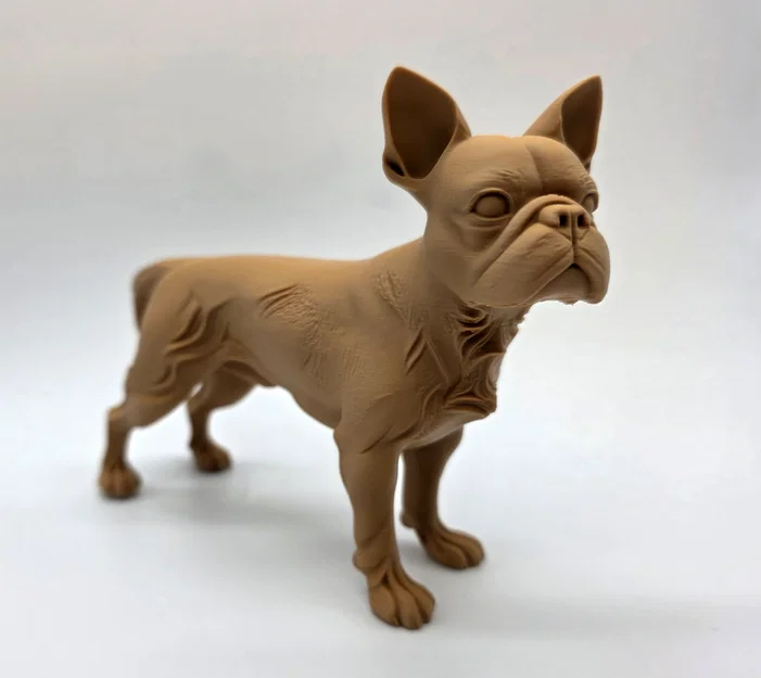 Mô hình chú chó Boston Terrier đang đứng - Image 1