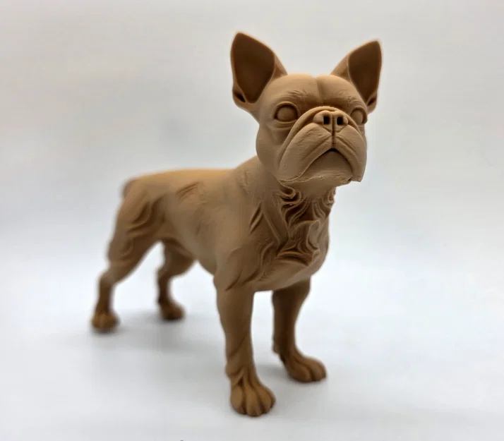 Mô hình chú chó Boston Terrier đang đứng - Image 4