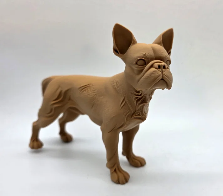 Mô hình chú chó Boston Terrier đang đứng - Image 6