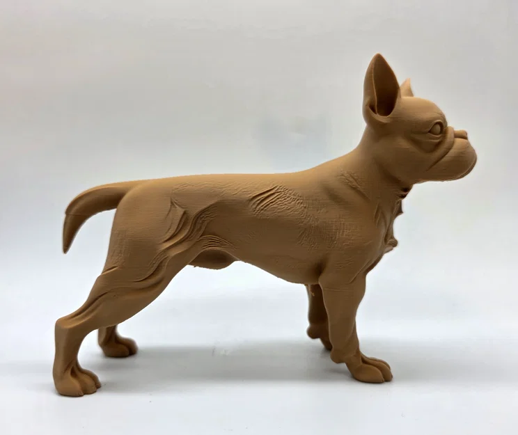 Mô hình chú chó Boston Terrier đang đứng - Image 7