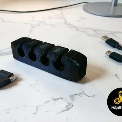 Giá đỡ cáp Quick-Print cho bàn làm việc