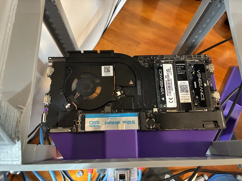 Khung gắn Mainboard Framework cho tủ rack 10 inch - Image 2