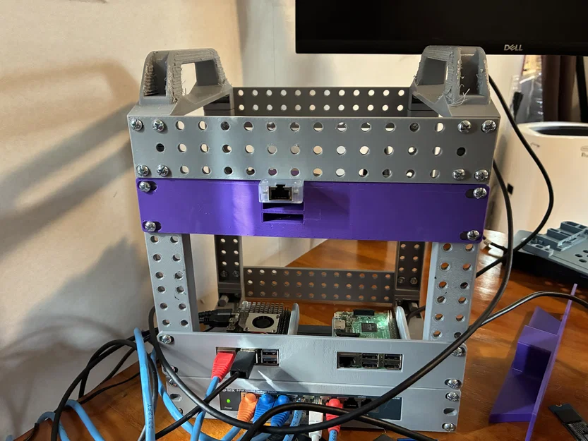 Khung gắn Mainboard Framework cho tủ rack 10 inch - Image 3